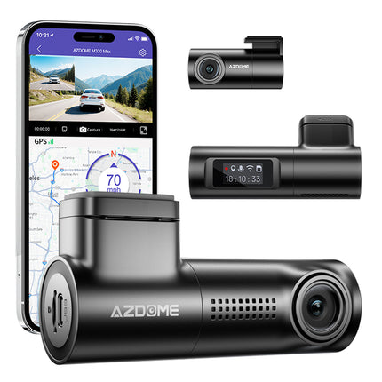 AZDome M330 Max 4K 2CH Dual Wifi GPS dashcam