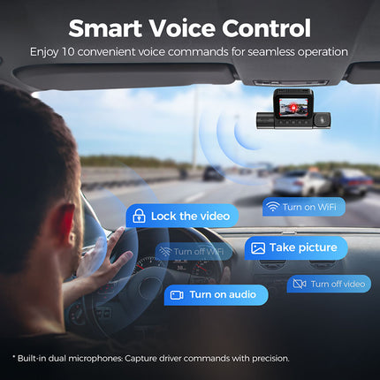 AZDome S58 4G 3CH 4K Wifi GPS dashcam