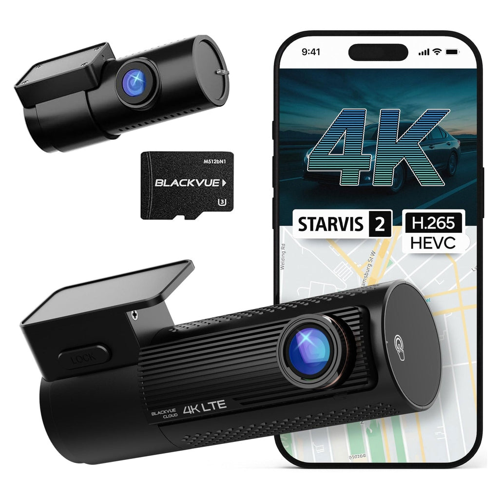 BlackVue DR970X 2CH LTE Plus II 4K Cloud Wifi GPS 64GB