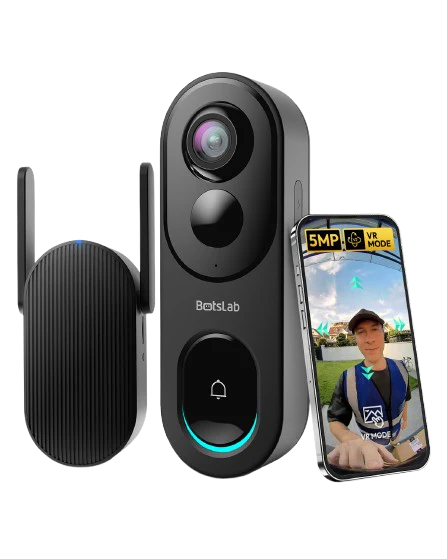 Botslab R810 5MP panorama 180-degree video doorbell