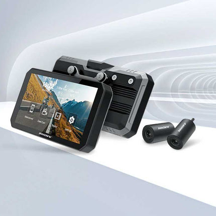 Innovv N1 Pro 2CH Wifi GPS Carplay monitor and dashcam for motorcycle