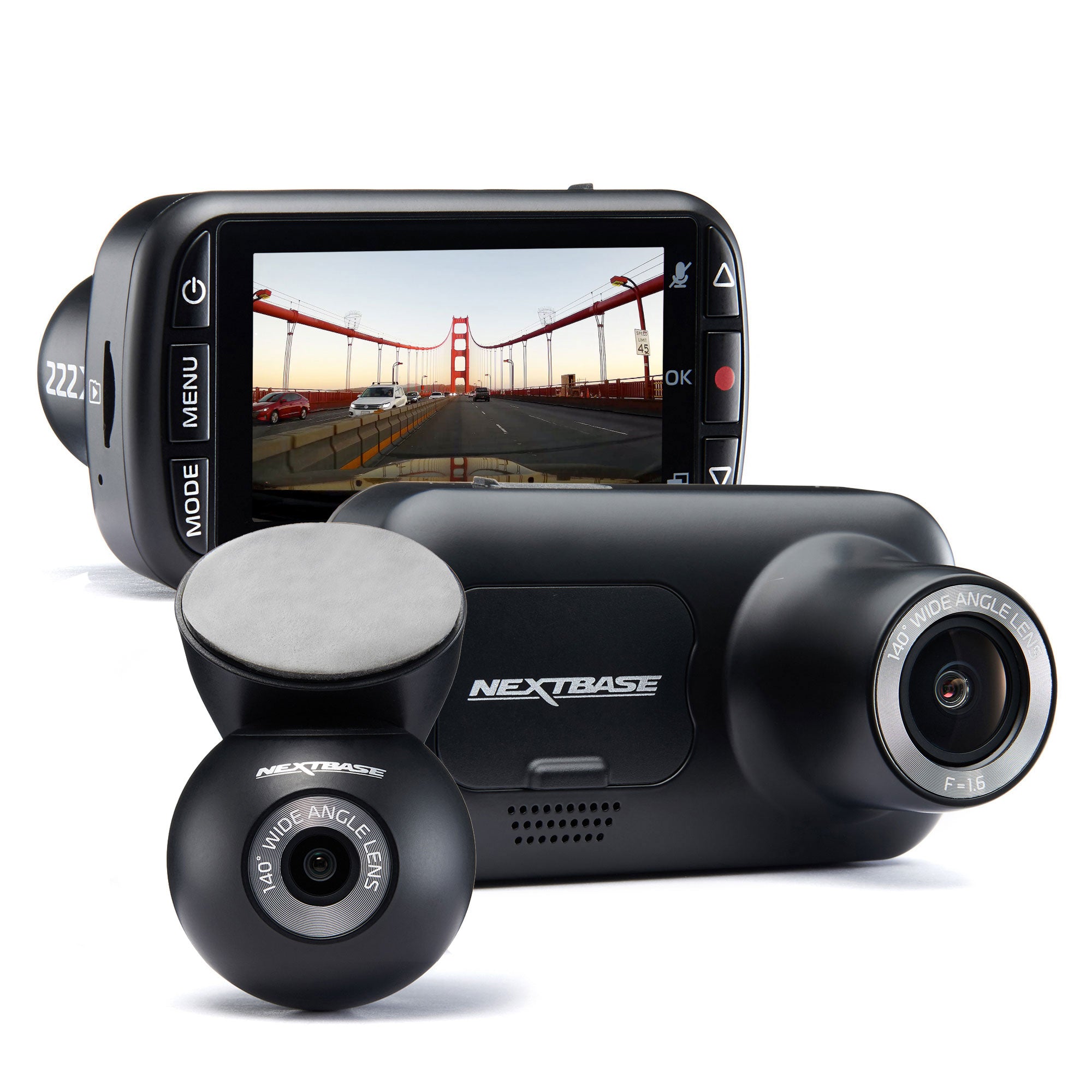 Nextbase 222XRWZ 2CH Dual Full HD Cloud dashcam