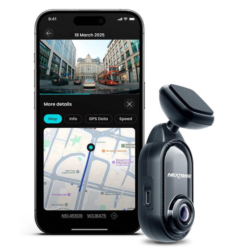 Nextbase Piqo 2K Cloud Wifi dashcam