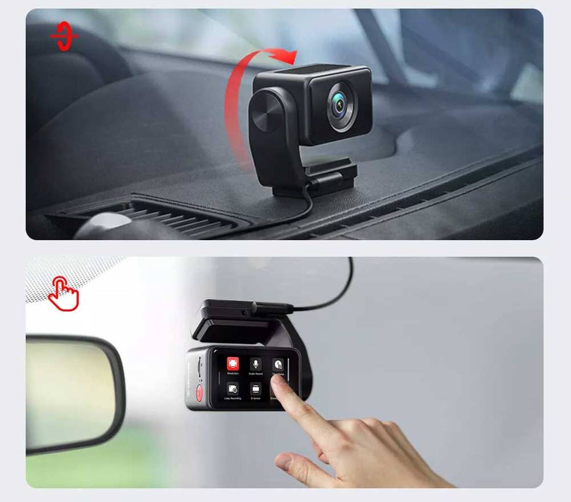 Redtiger F4 4K Touch Wifi GPS 32gb dashcam
