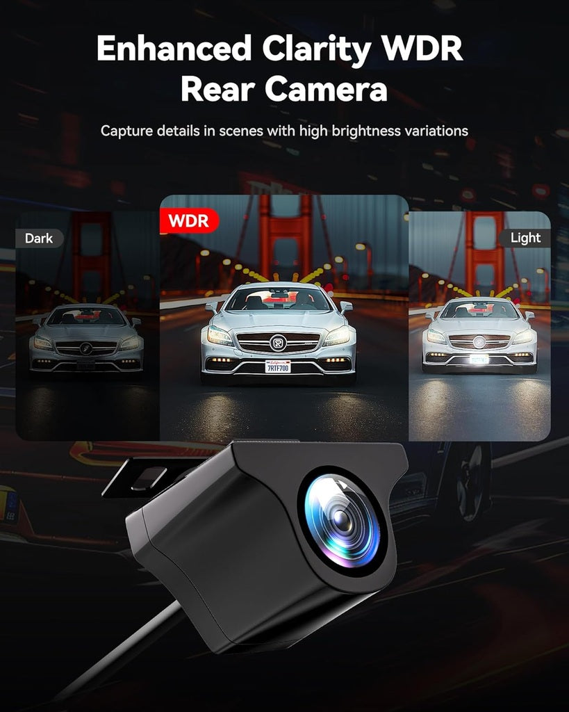 Redtiger F7N Elite 4K Touch Wifi GPS 2CH 128gb dashcam