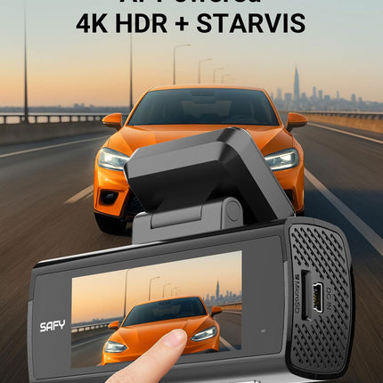 SAFY9 2CH 4K Wifi GPS 256gb dashcam