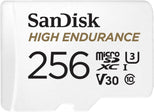 SanDisk 256GB High Endurance U3 V30 microSD card