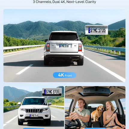 Viofo A229 Ultra 3CH 4K Wifi GPS dashcam