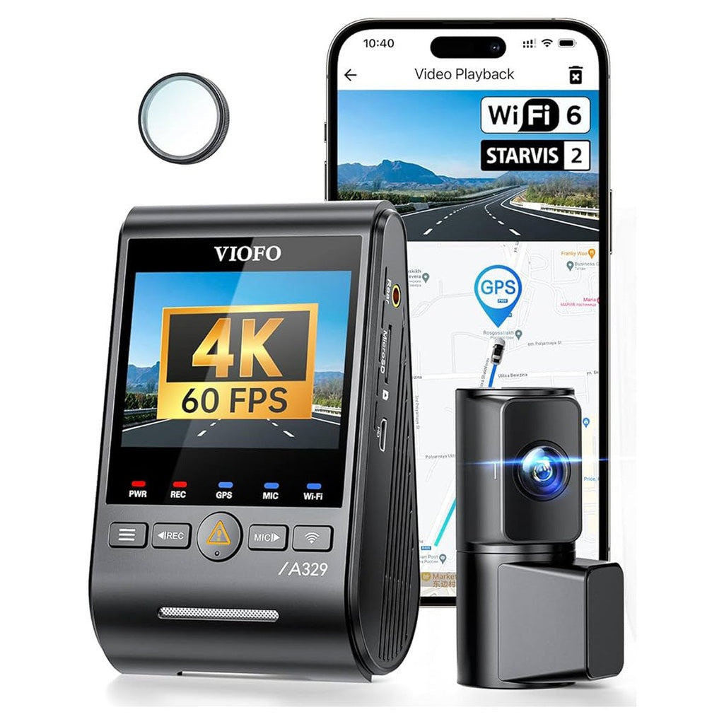 <tc>Viofo A329T 2CH 4K Wifi GPS dashcam</tc>
