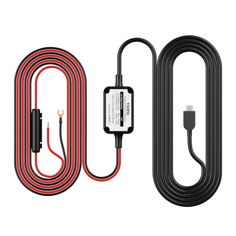 Mini USB Hardwire kit 2-wire – Allcam | dashcam experts