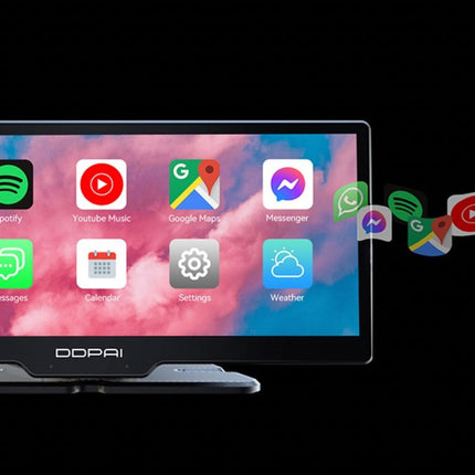 <tc>DDPai M5S 2K Wifi Bluetooth Carplay dashcam and display</tc>