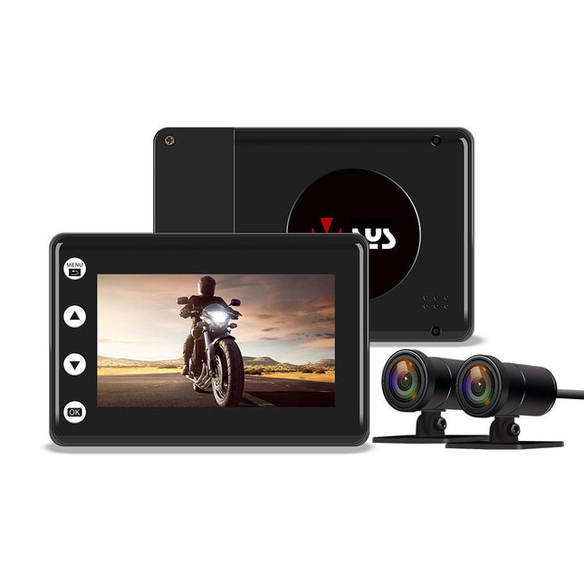 Motocam A2X Wifi 2CH dual motorcycle dashcam