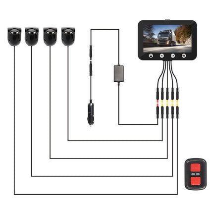 <tc>Motocam C4.3 4CH VGA truck dashcam</tc>
