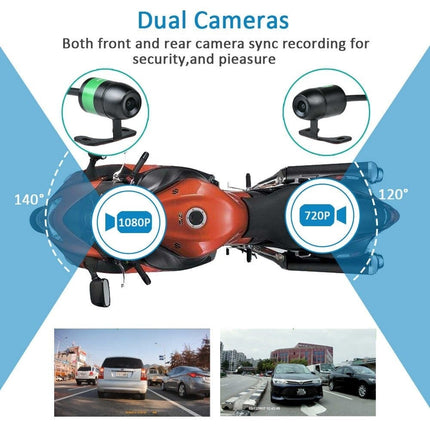 <tc>Motocam E6L 2CH Dual Wifi motorcycle dashcam</tc>