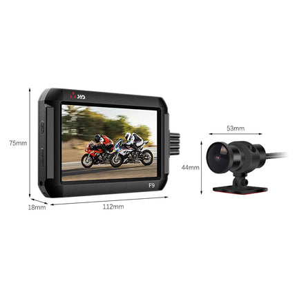 <tc>Motocam F9 Wifi GPS 2CH motorcycle dashcam</tc>