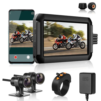 <tc>Motocam F9 Wifi GPS 2CH motorcycle dashcam</tc>