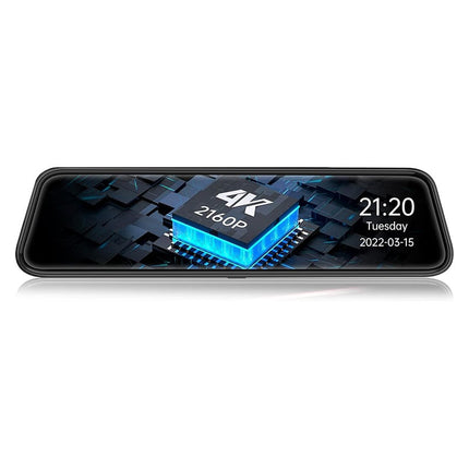 <tc>Nanocam T55 4K 2CH Full Mirror Wifi GPS 32gb dashcam</tc>