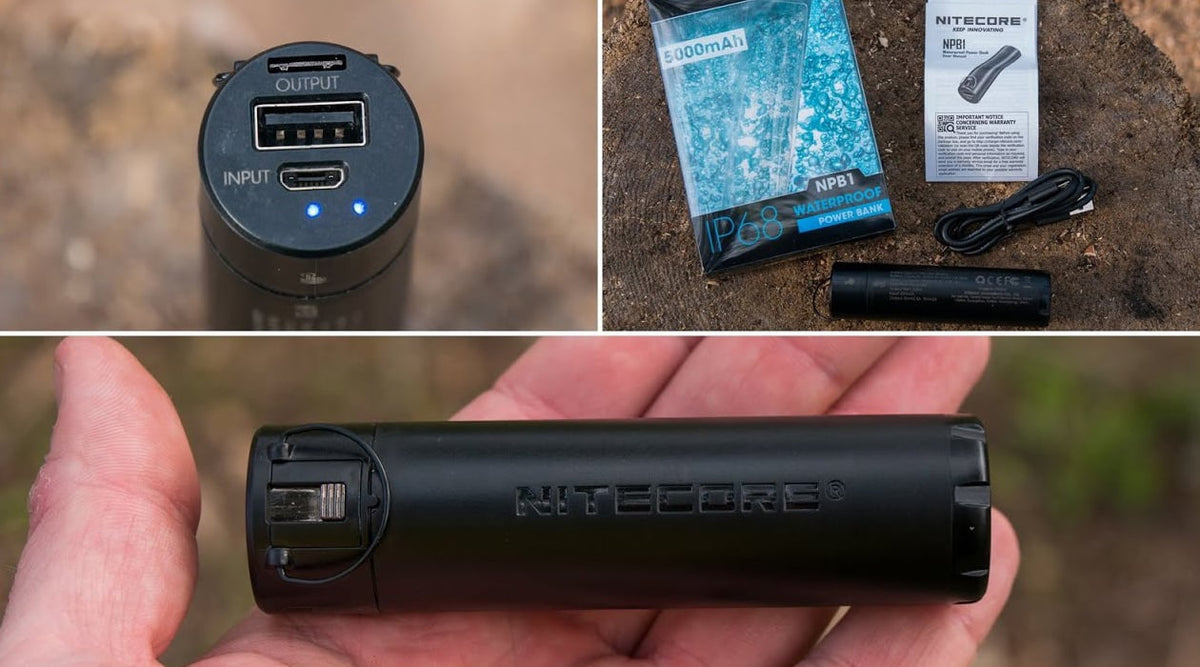 Nitecore NPB1 5000mAh waterproof powerbank