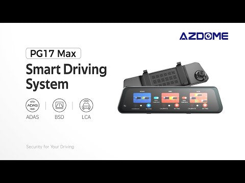 AZDome PG17 Max 4K 2CH Wifi GPS 64gb dashcam – Allcam | dashcam