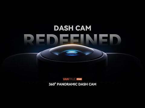 Vantrue E360 Cloud 5K 2CH Wifi GPS 360 degree dashcam