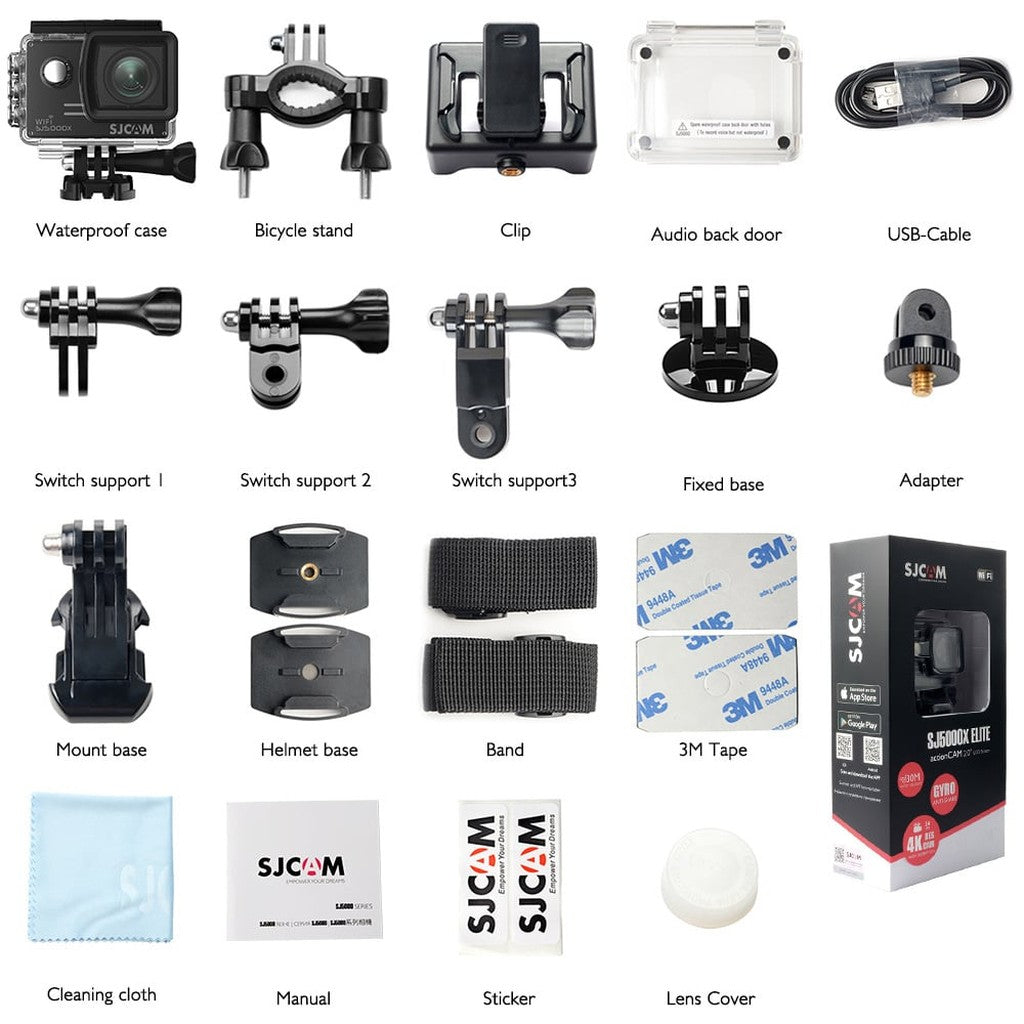 SJCAM SJ5000X Elite 4K Wifi action cam and dashcam